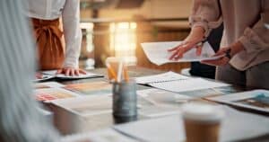 Documents for a meeting