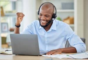 Successful sales call