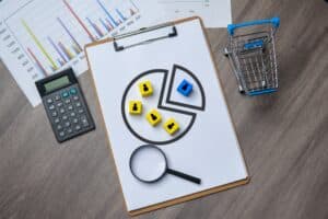 Marketing segmentation pie chart