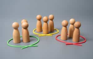 Segmenting into groups