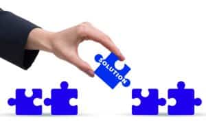Solution missing puzzle piece