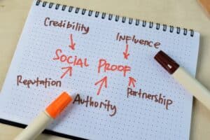 Social proof concept