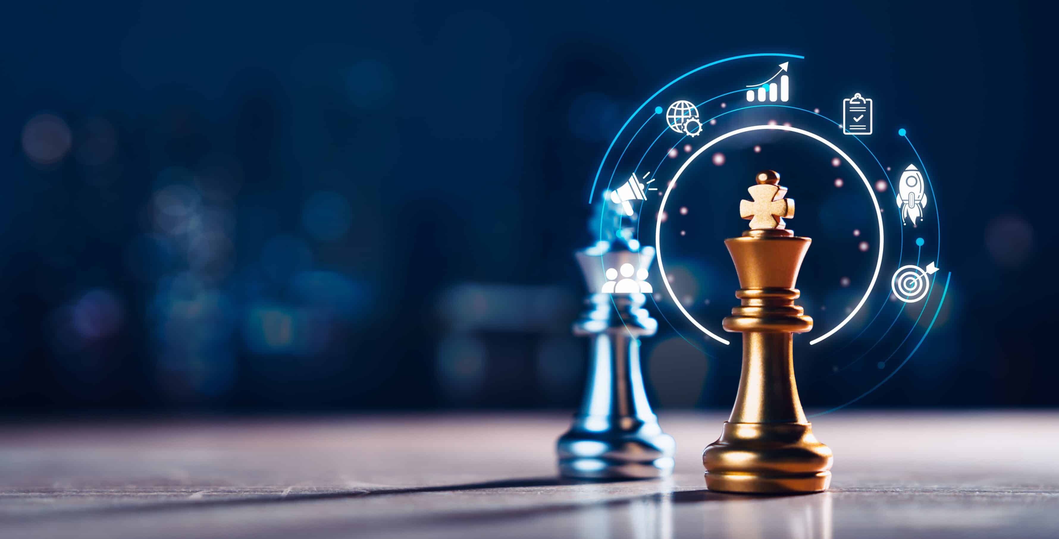 Chessboard with strategy