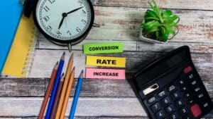 Conversion rate increase on sticky notes