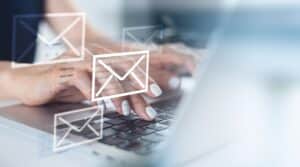 Sending emails in laptop